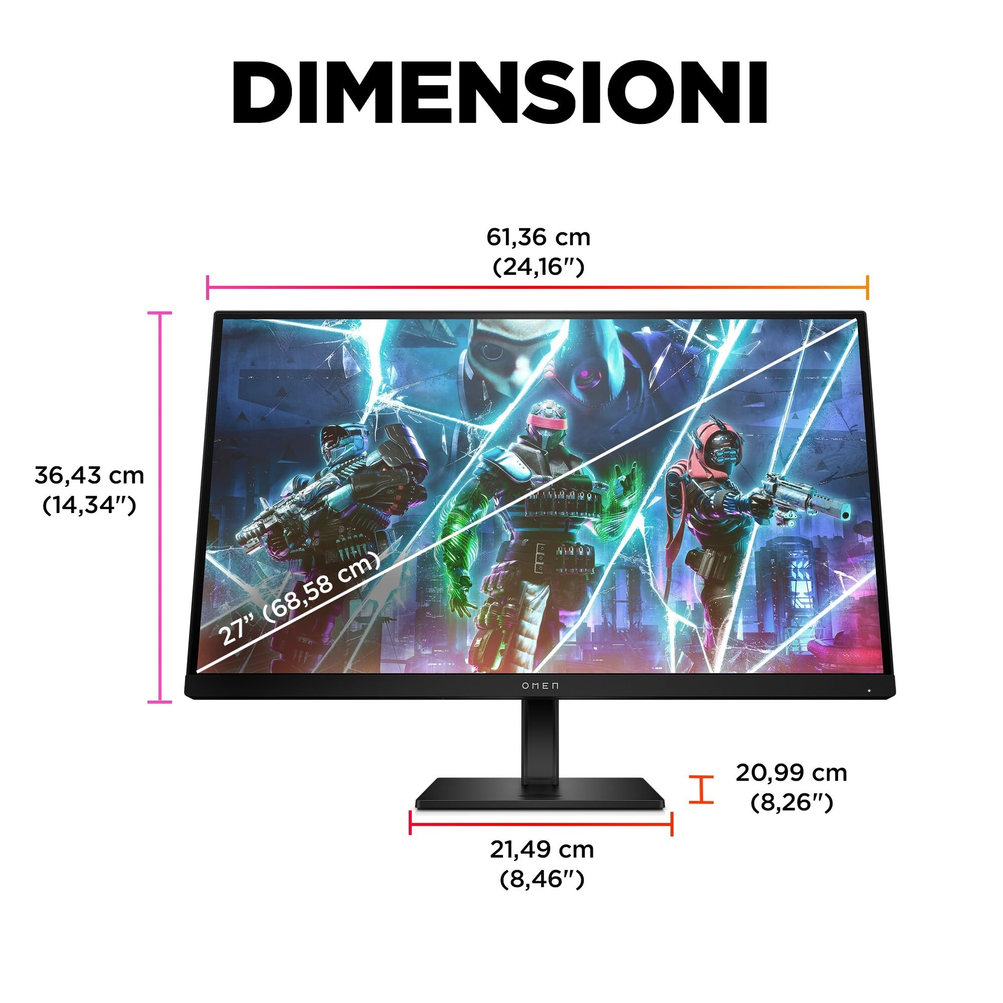 hp-omen-27s-780g5e9-monitor-gaming-27-ips-fhd-240-hz-1-ms-hdr-400-amd-freesync-e image 4