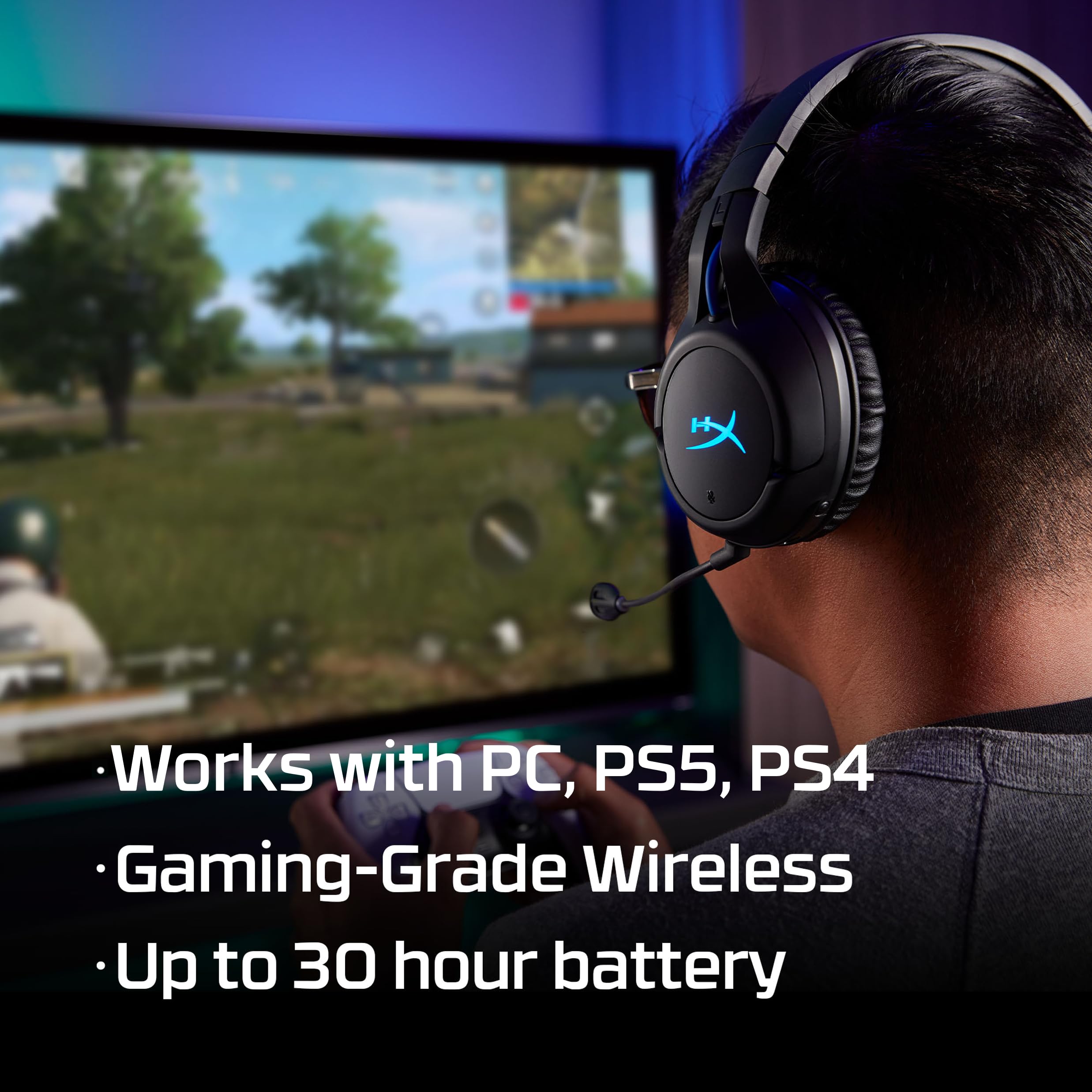 hyperx-cloud-flight-4p5h6aa-cuffie-gaming-wireless-per-ps5-e-ps4-autonomia-30-or image 5