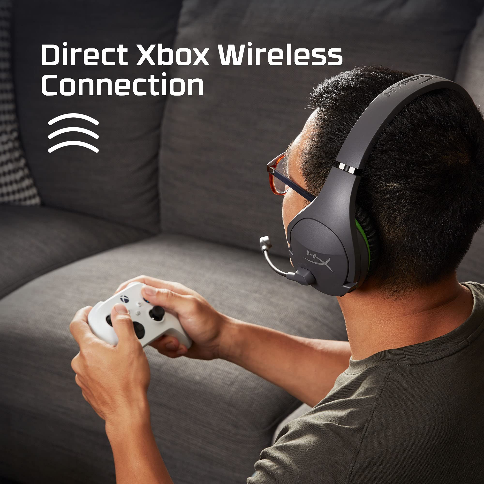 hyperx-cloudx-stinger-core-cuffie-gaming-wireless-2-4-ghz-su-licenza-xbox-telaio image 3
