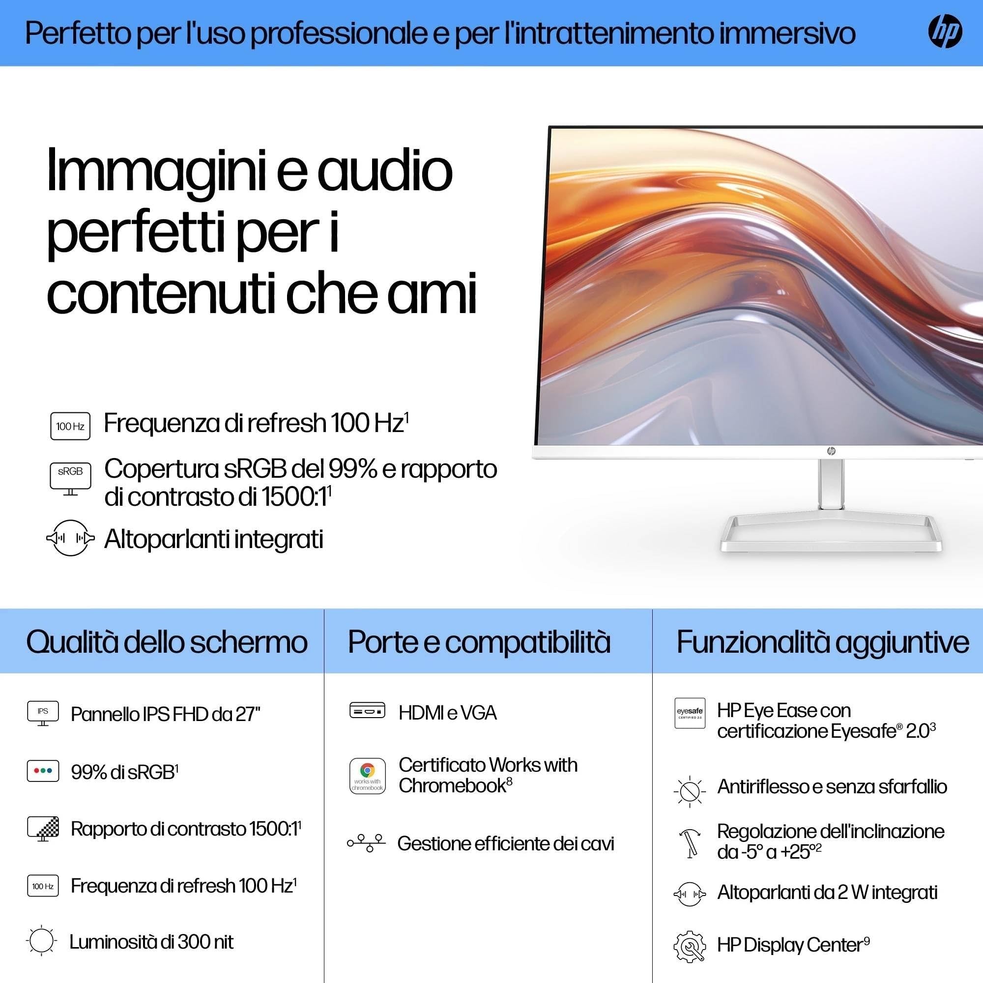 hp-527sw-monitor-27-full-hd-ips-100-hz-antiriflesso-eye-ease-5-ms-1920x1080-2x-h image 2