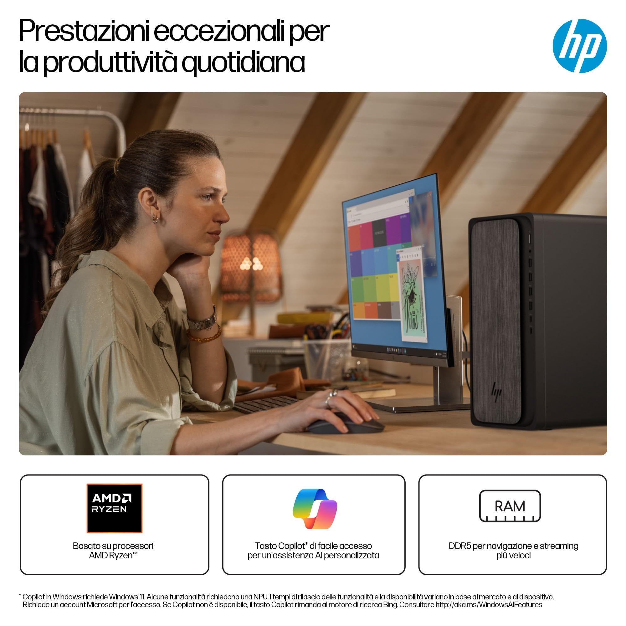 hp-omnidesk-m02-0010sl-desktop-fisso-con-amd-ryzen-5-8500g-8-gb-ram-512-gb-ssd-g image 5