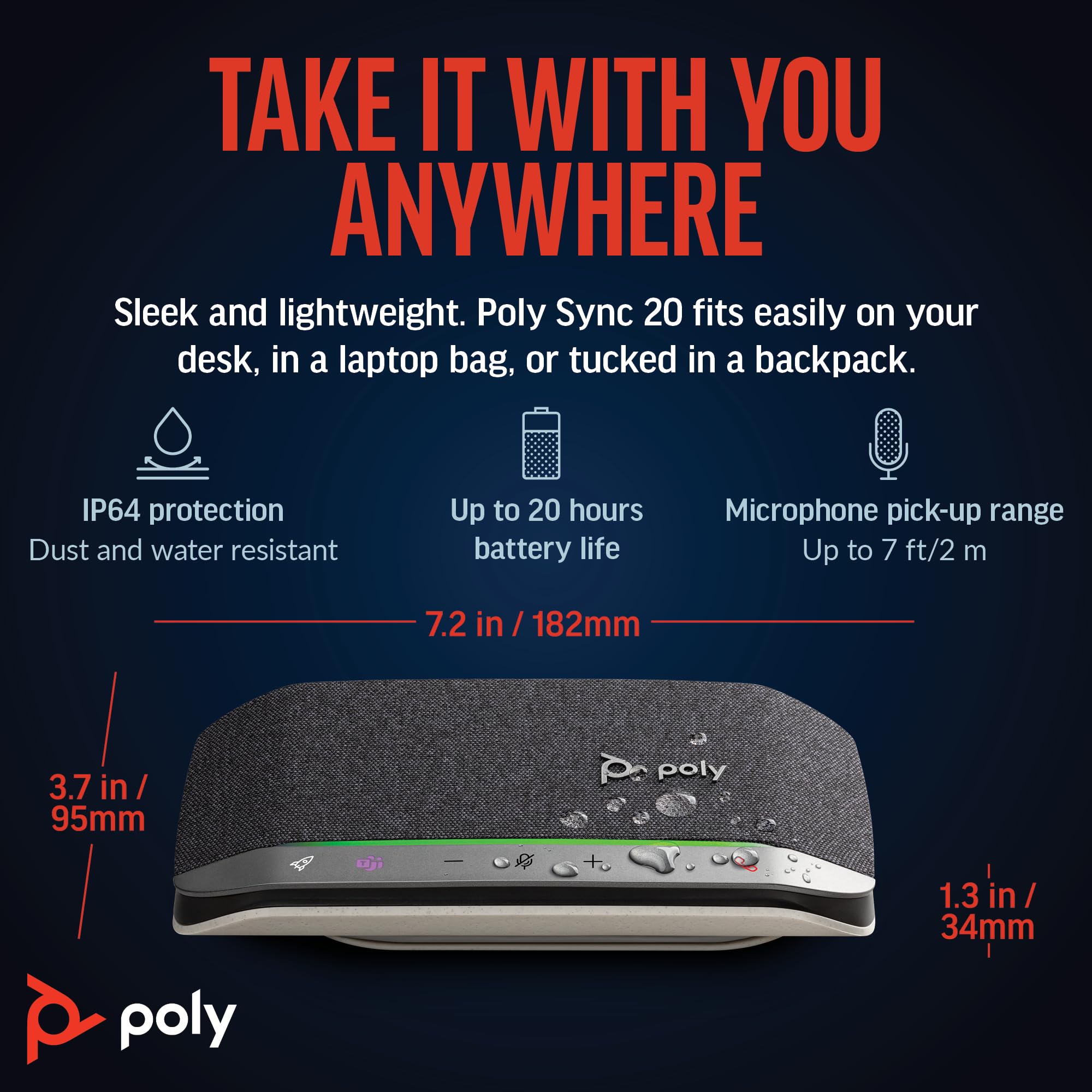 poly-sync-20-hp-vivavoce-bluetooth-per-conferenze-microfoni-a-riduzione-rumore-2 image 6