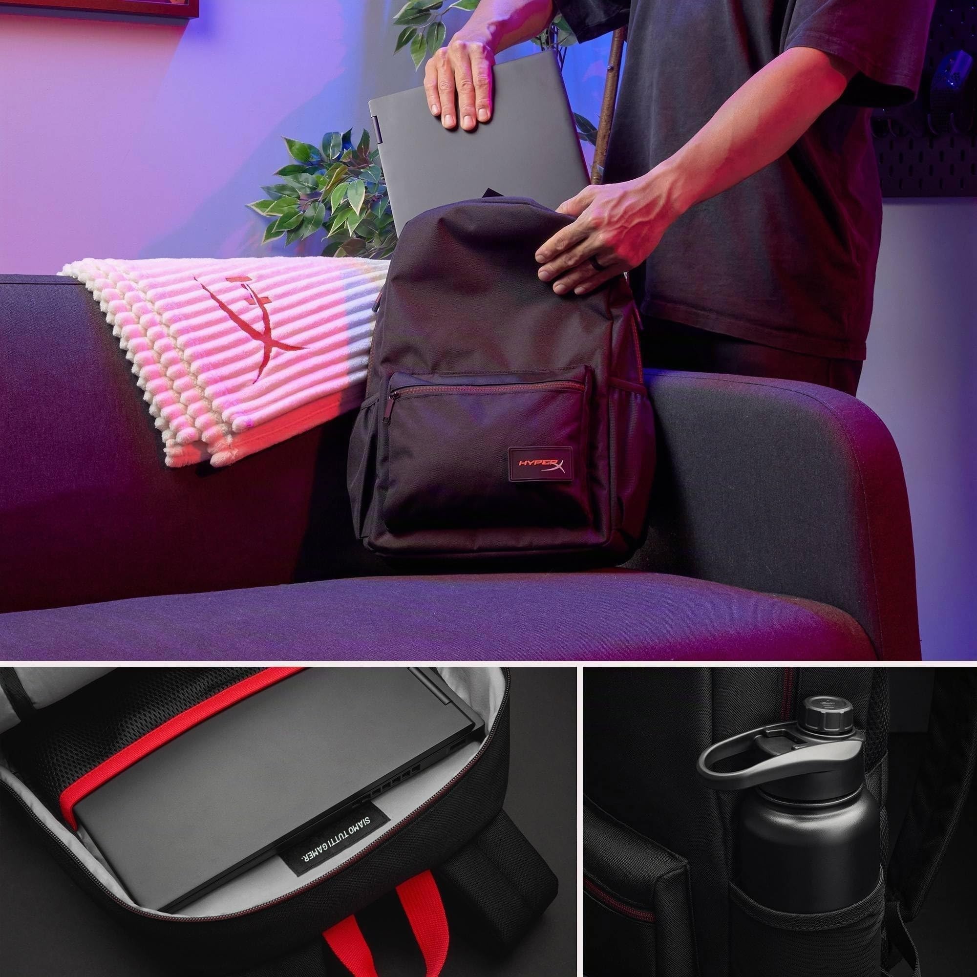hyperx-zaino-delta-per-notebook-fino-a-15-6-tasche-imbottite-resistente-all-acqu image 5