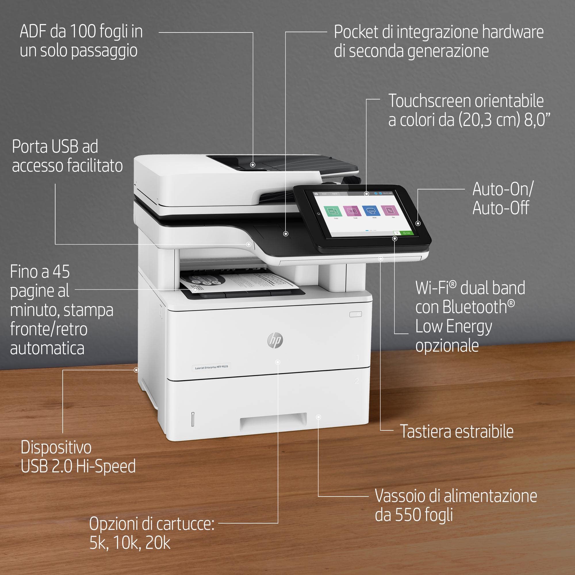 hp-laserjet-enterprise-m528dn-1pv64a-multifunzione-a4-b-n-stampa-fronte-retro-au image 5