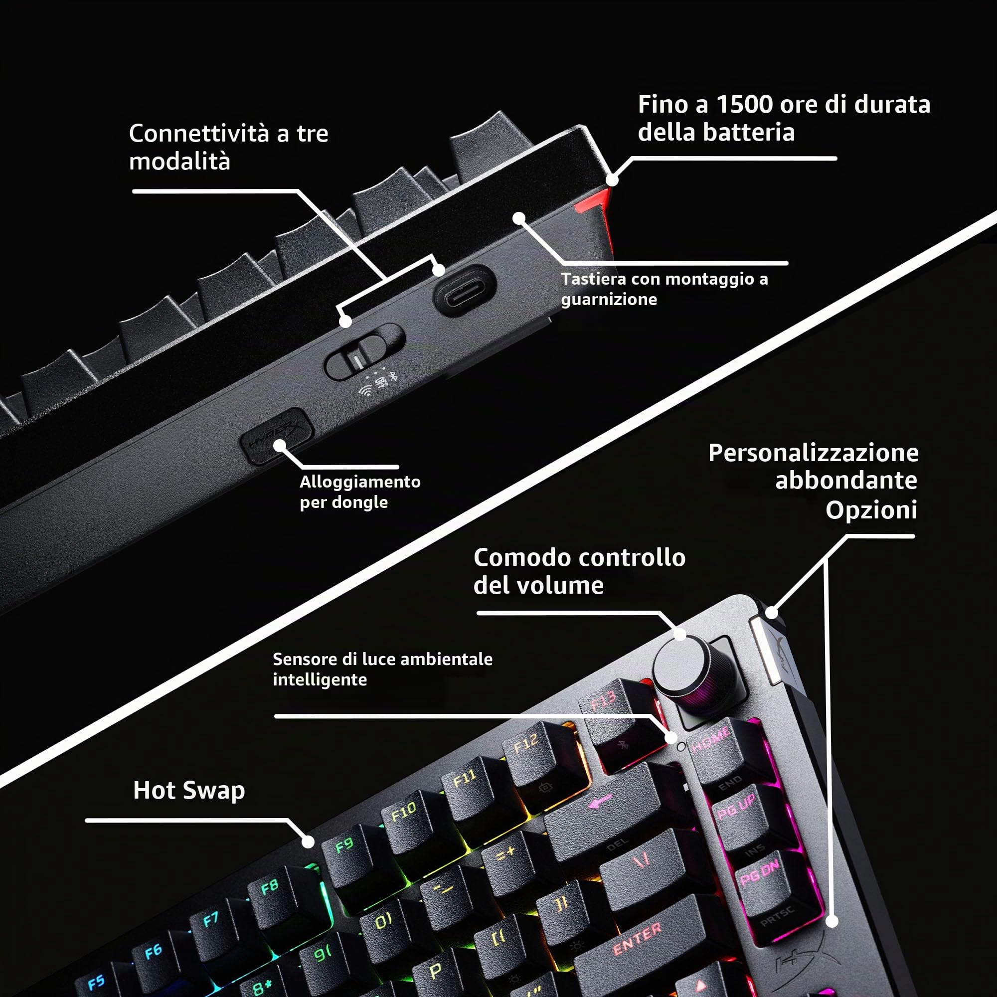 hyperx-alloy-rise-75-wireless-tastiera-meccanica-gaming-75-con-hot-swap-doppio-w image 5