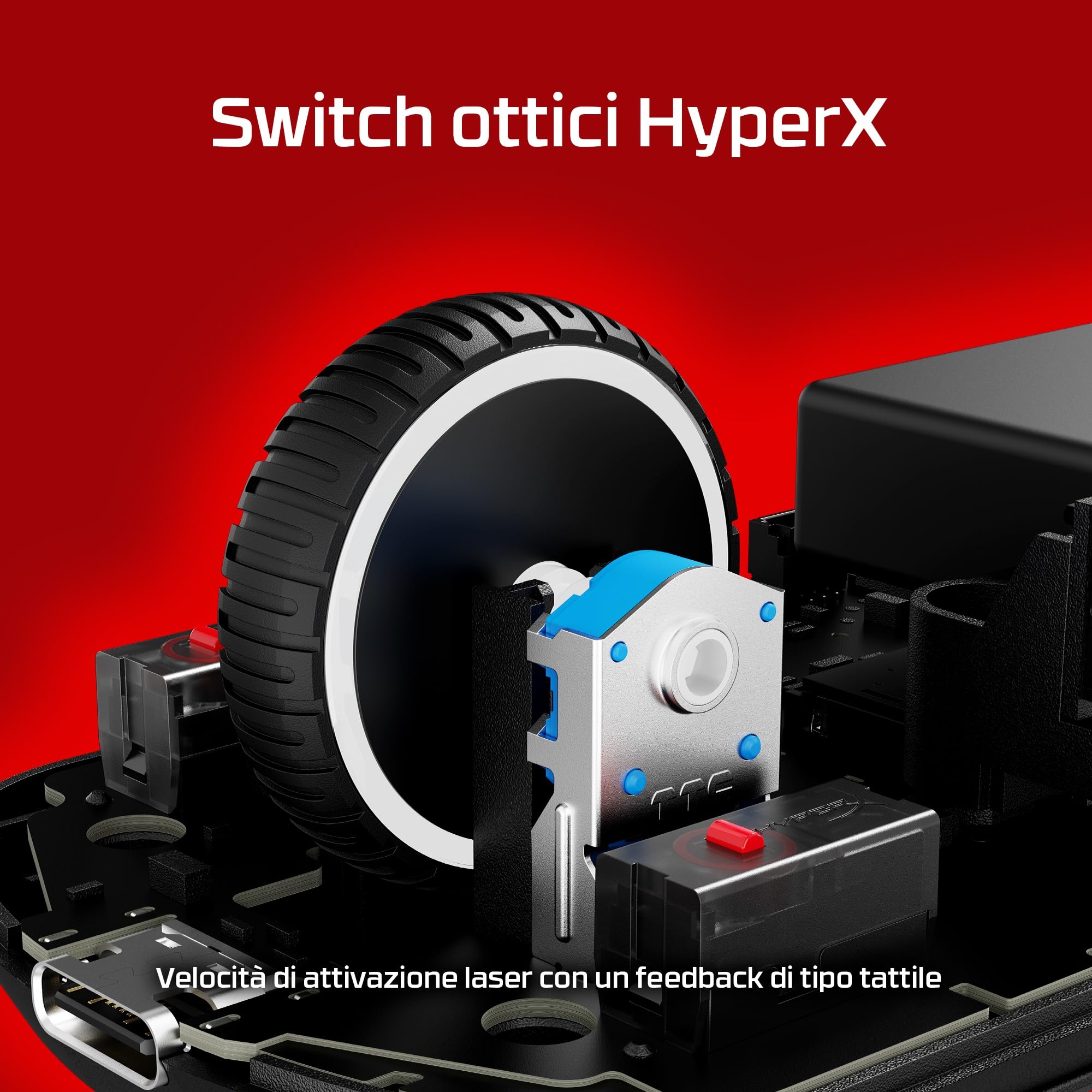 hp-hyperx-pulsefire-saga-pro-mouse-da-gaming-wireless-con-polling-4k-design-modu image 7