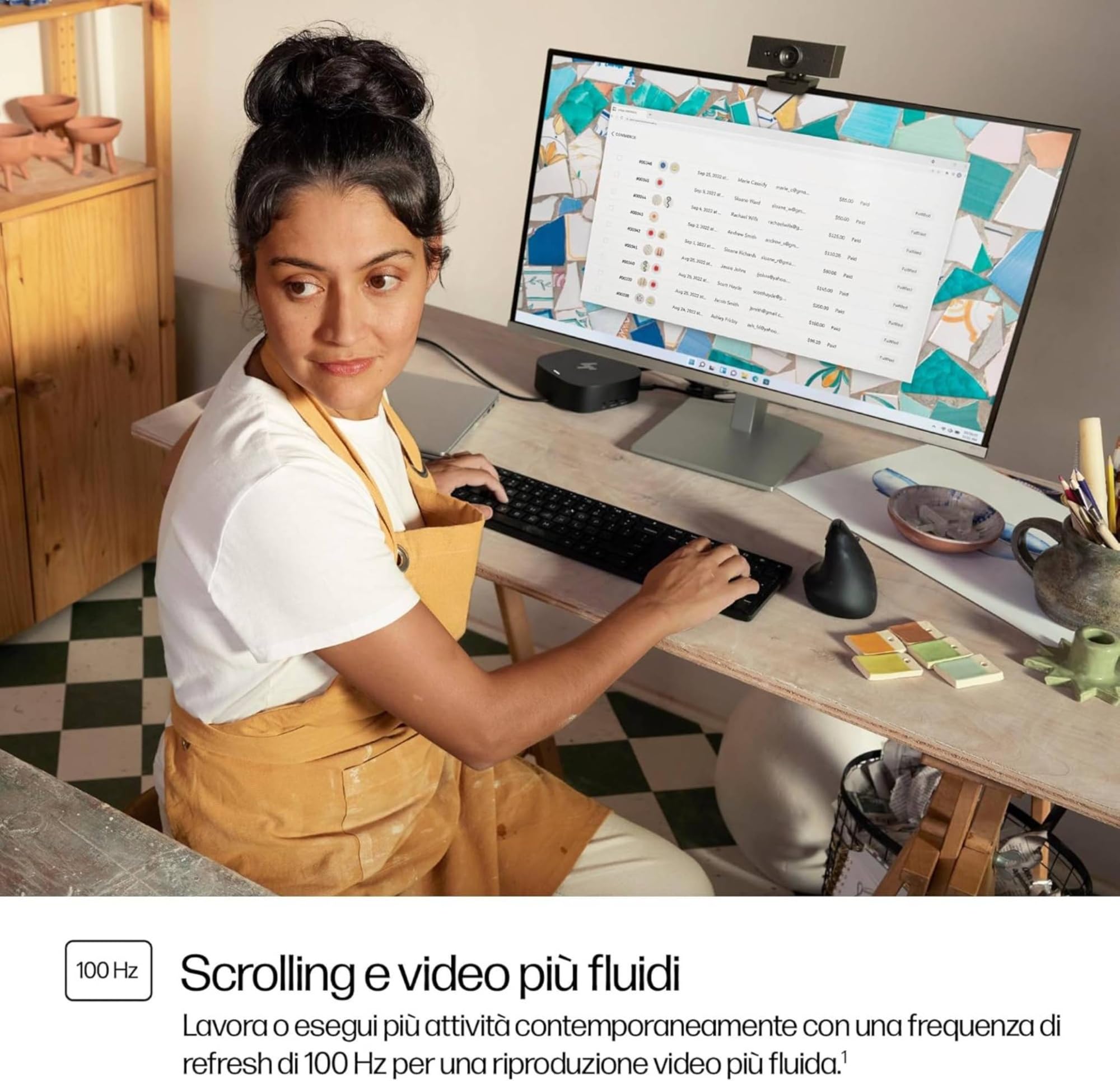 hp-524sh-monitor-23-8-full-hd-ips-100-hz-antiriflesso-con-eye-ease-5-ms-gtg-99-s image 6