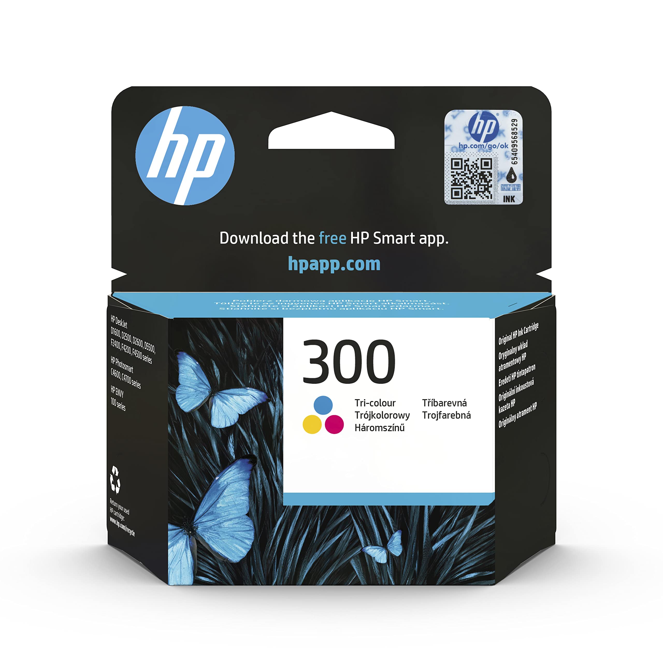hp-300-cc643ee-cartuccia-originale-tricromia-165-pagine-compatibile-con-deskjet- image 1