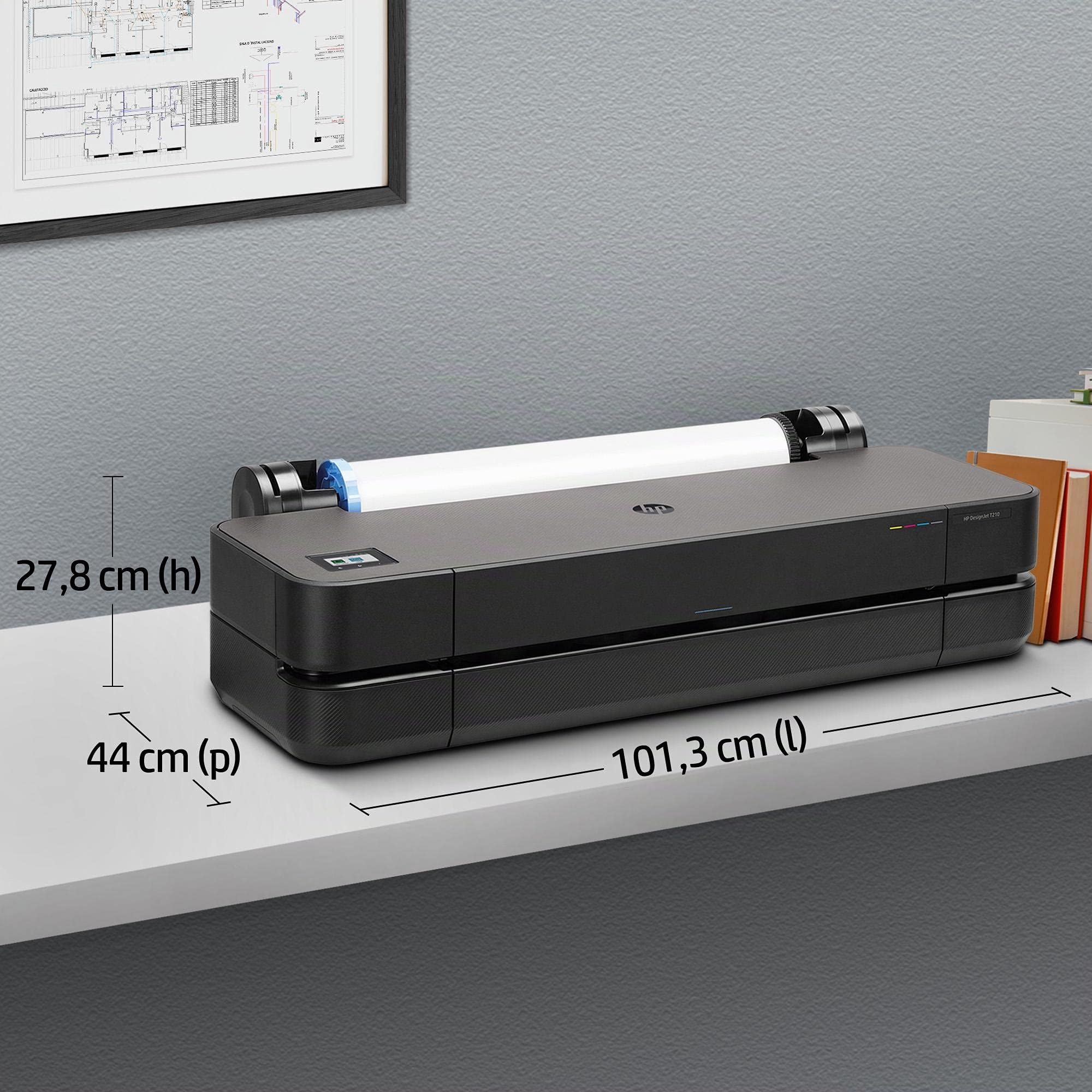 hp-designjet-t230-5hb07a-plotter-per-grandi-formati-61-cm-da-a4-ad-a1-68-pagine- image 2