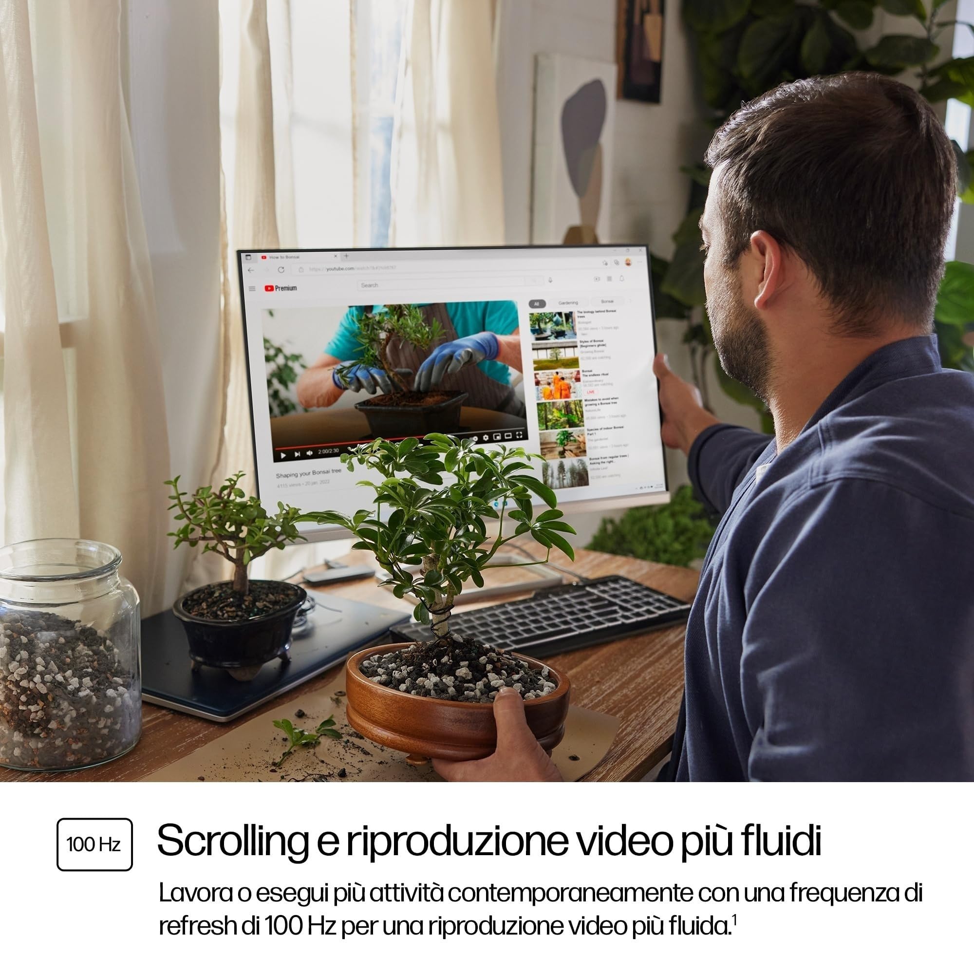 hp-524sa-monitor-23-8-fhd-ips-bianco-100hz-antiriflesso-eye-ease-altoparlanti-in image 7
