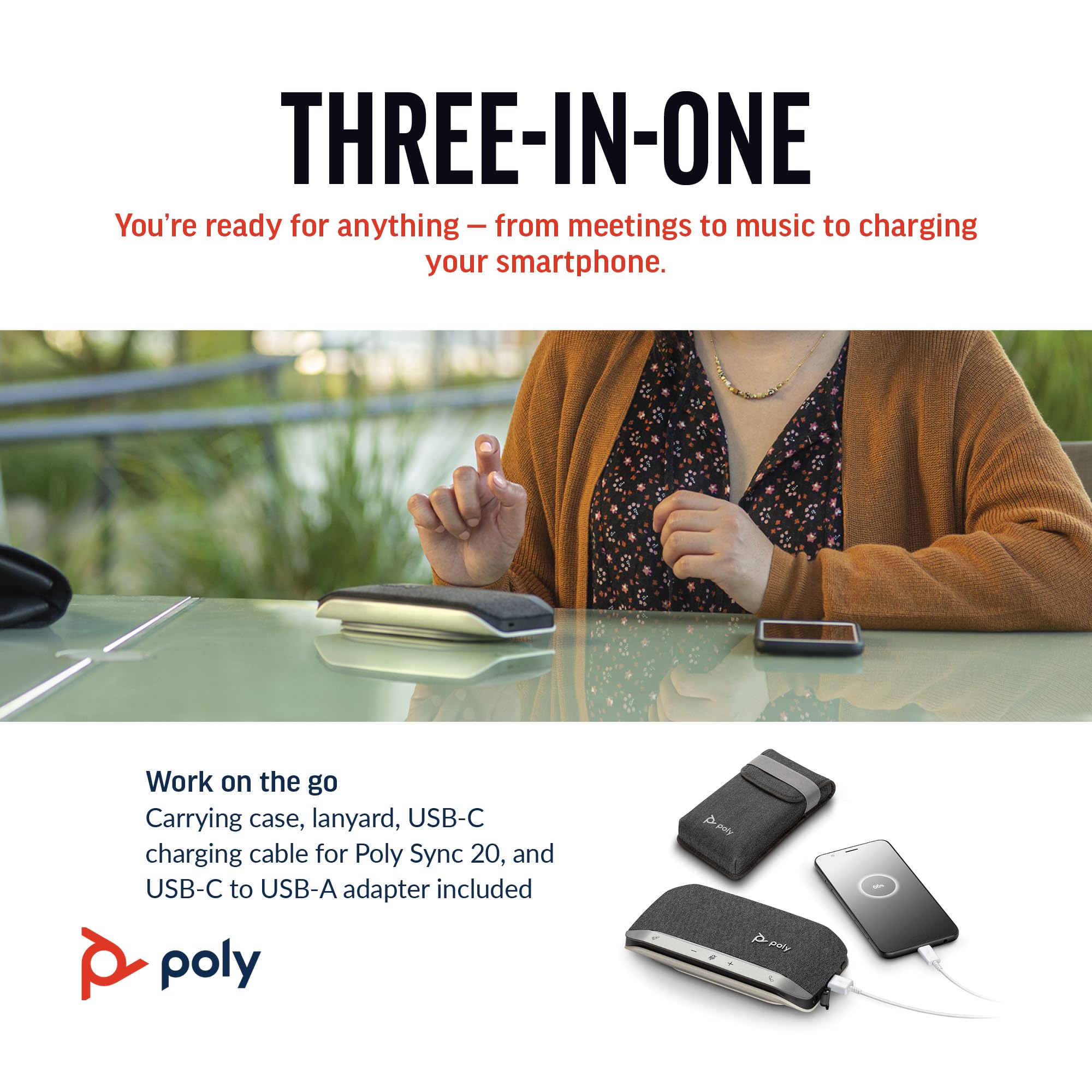 hp-poly-sync-20-vivavoce-per-conferenze-wireless-bluetooth-5-1-con-usb-a-usb-c-a image 4