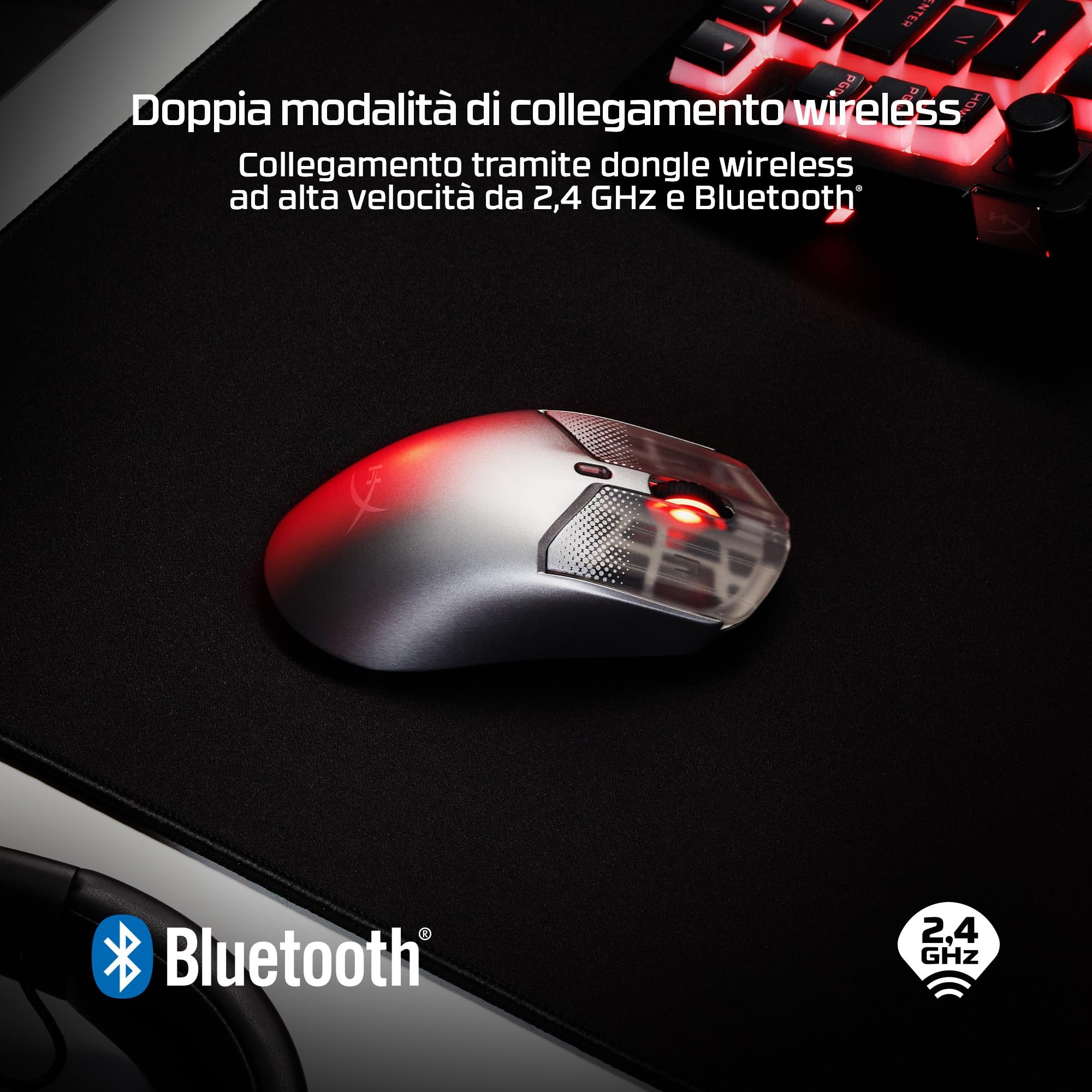 hp-hyperx-pulsefire-haste-2-s-mouse-gaming-wireless-in-magnesio-ultra-leggero-64 image 4