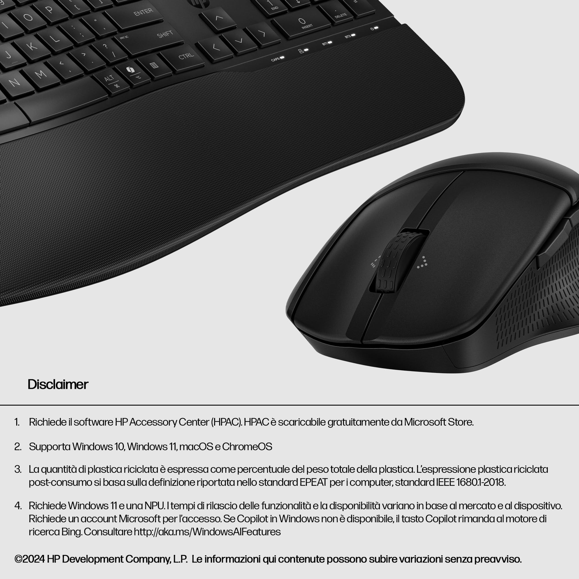 hp-680-combo-tastiera-e-mouse-wireless-6-tasti-programmabili-sensore-ottico-1200 image 6