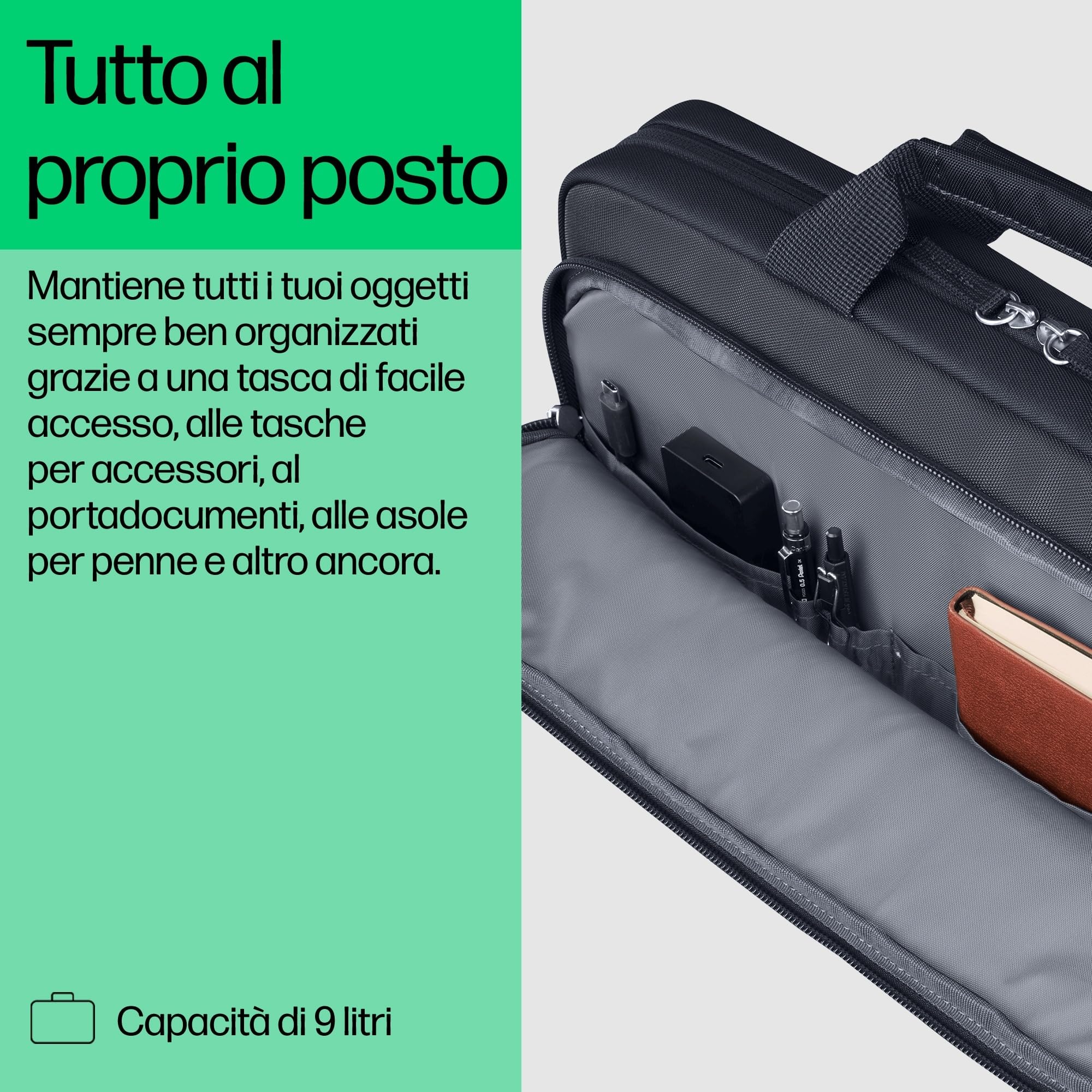 hp-everyday-odyssey-gray-borsa-per-laptop-14-in-poliestere-600d-resistente-all-a image 4