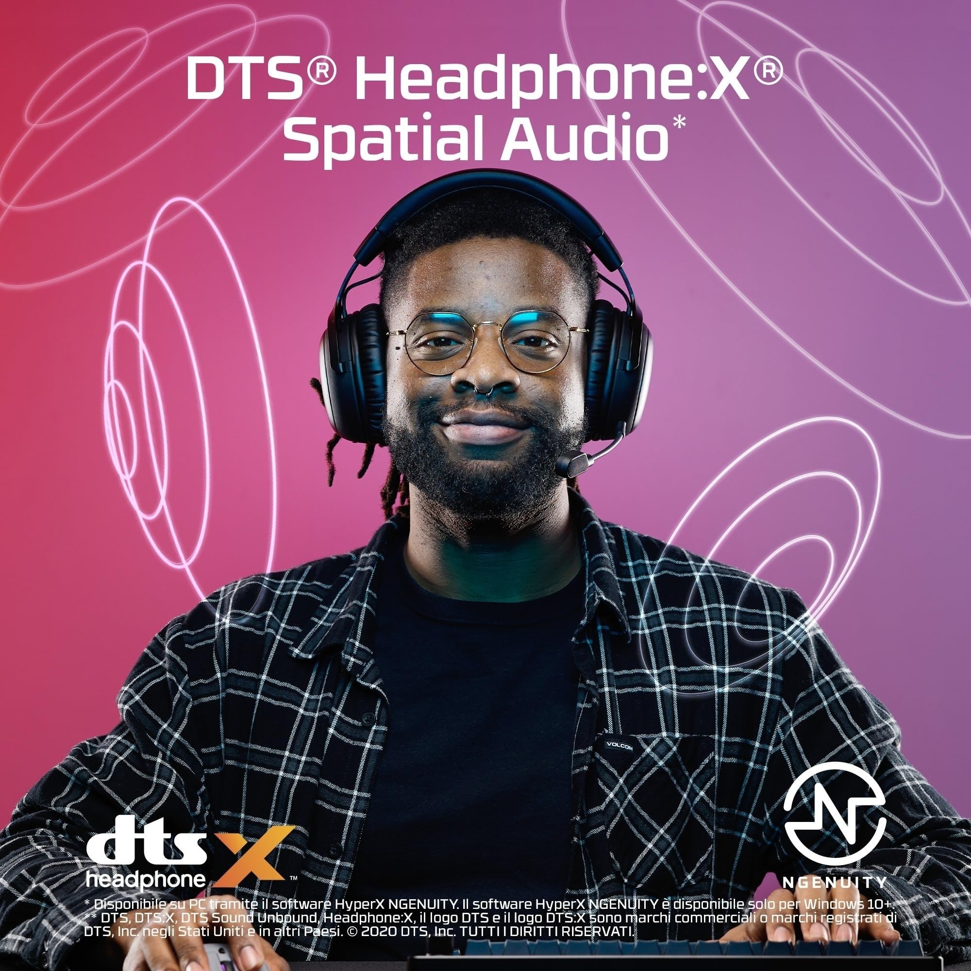 hyperx-cloud-iii-s-wireless-cuffie-da-gaming-bluetooth-con-audio-3d-dts-microfon image 8