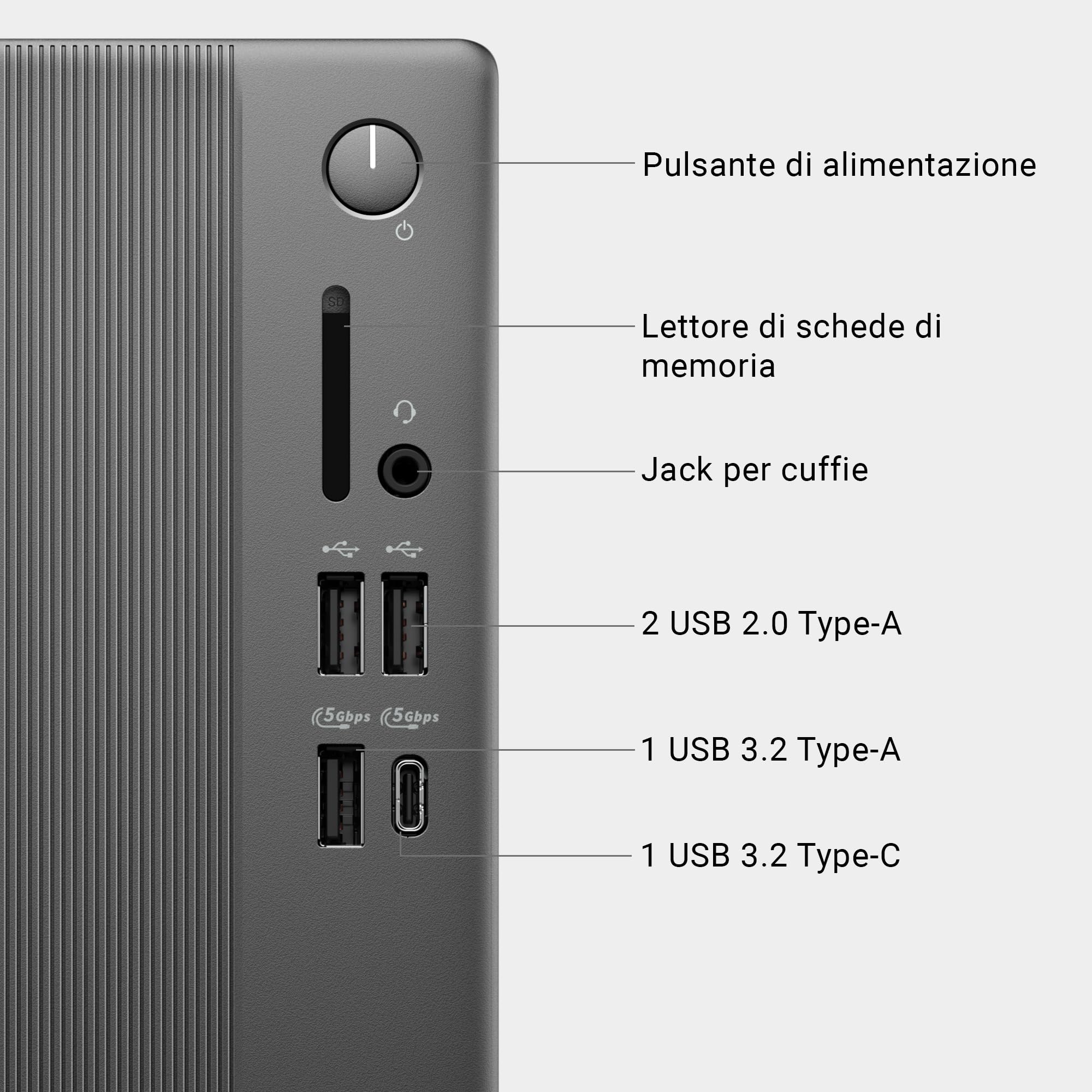 dell-slim-desktop-ecs1250-pc-desktop-con-intel-core-i3-14100-8gb-ddr5-ssd-512gb- image 8