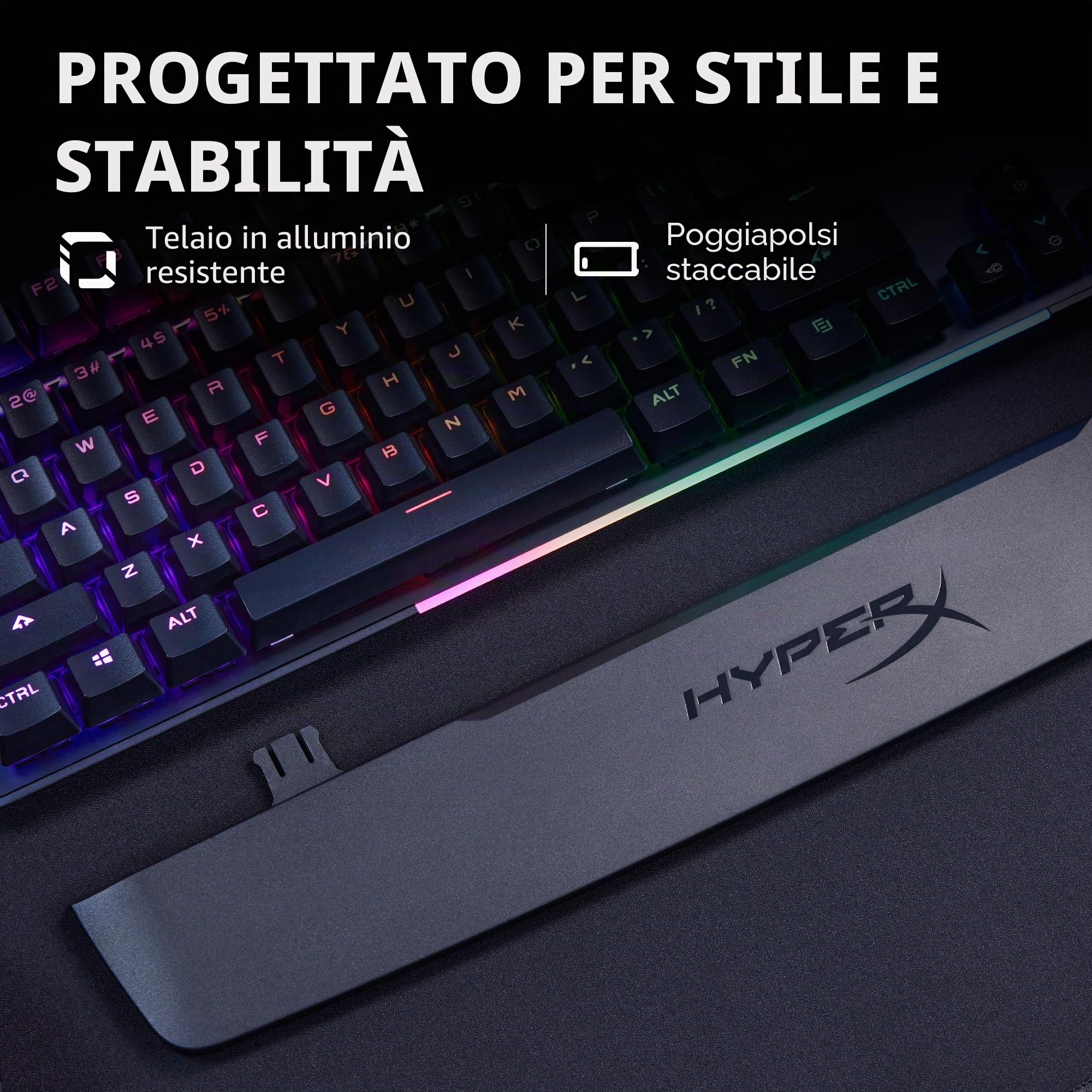 hyperx-alloy-mkw100-tastiera-meccanica-gaming-cablata-full-size-con-rgb-telaio-i image 5