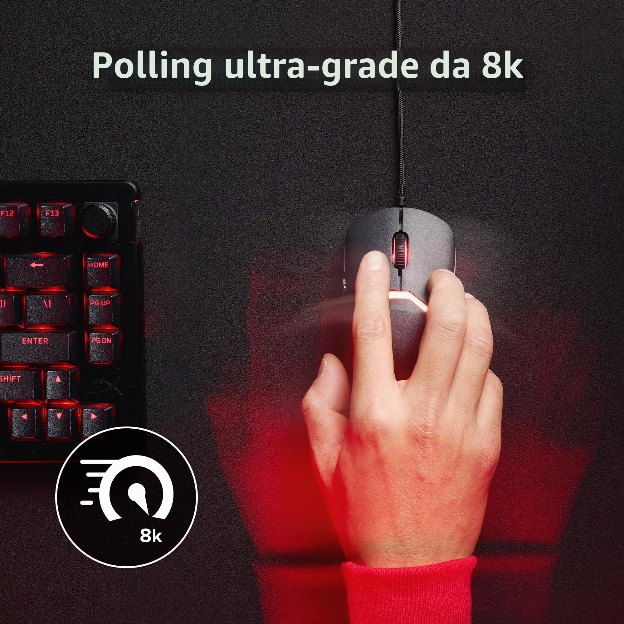 hyperx-pulsefire-saga-mouse-gaming-cablato-modulare-rgb-69-g-sensore-hyperx-26k- image 3